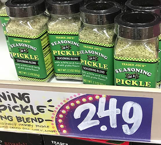 Trader Joe's dill pickle seasoning is an absolute game changer for any